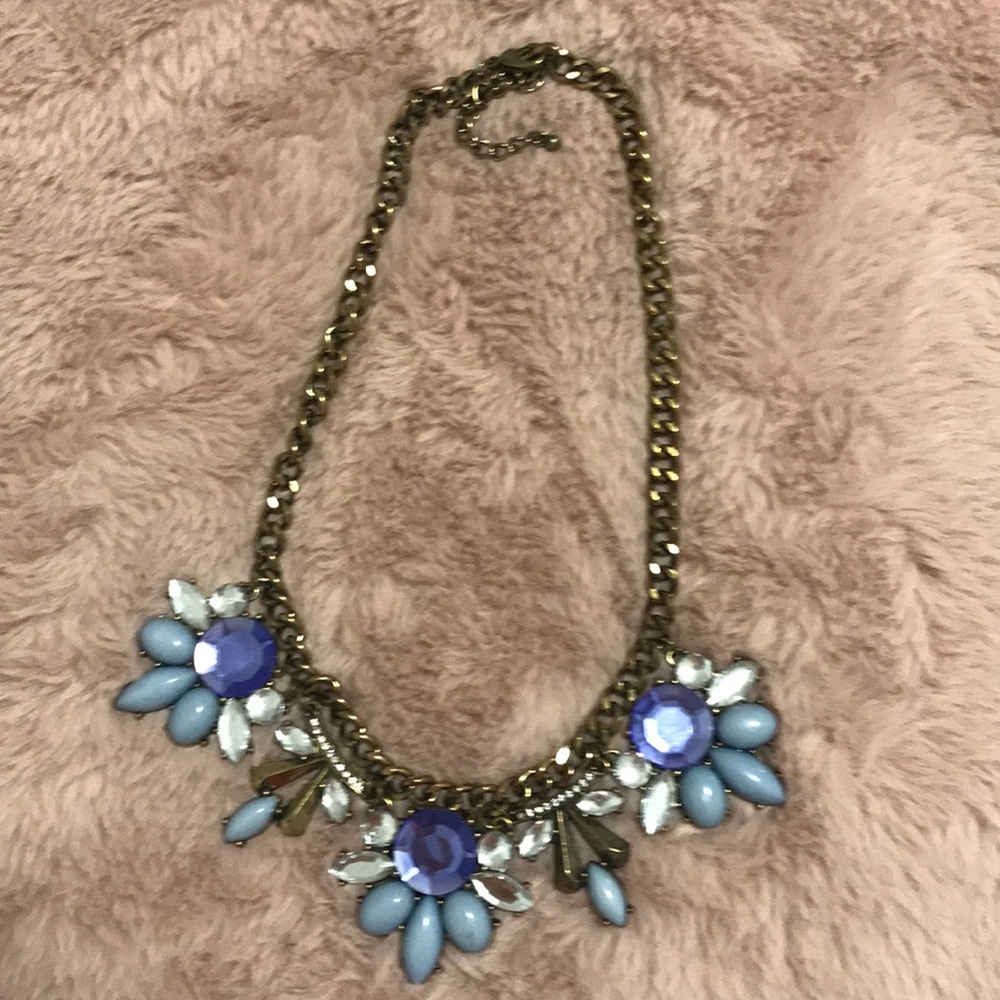 Beautiful Blue statement Necklace